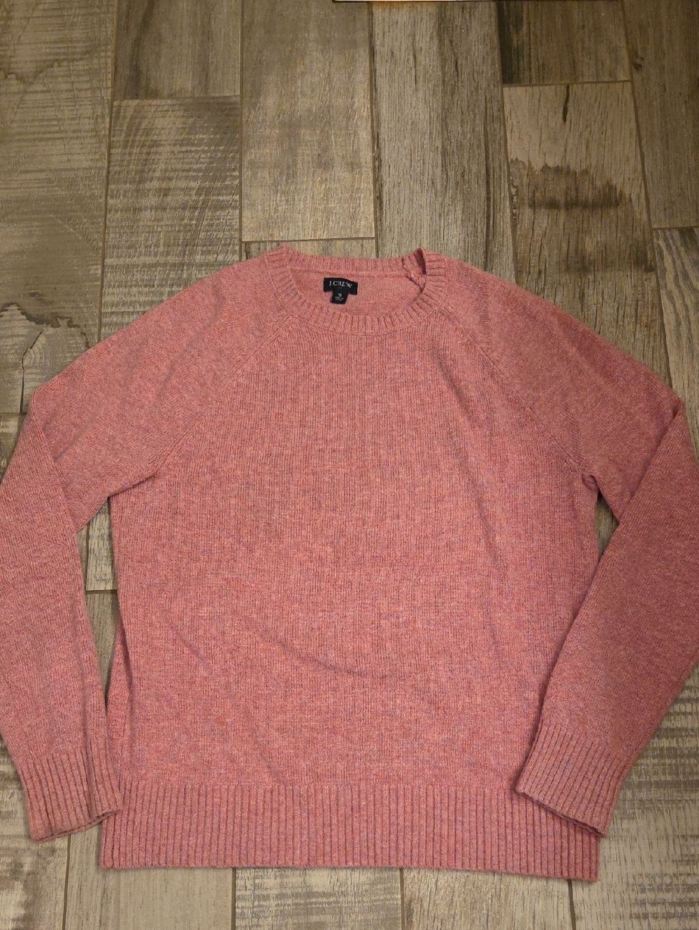 Cozy Pink Crewneck Sweater